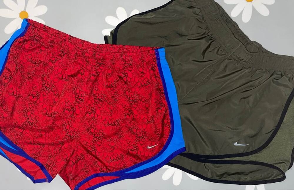2 Nike Women's Running Shorts- large
